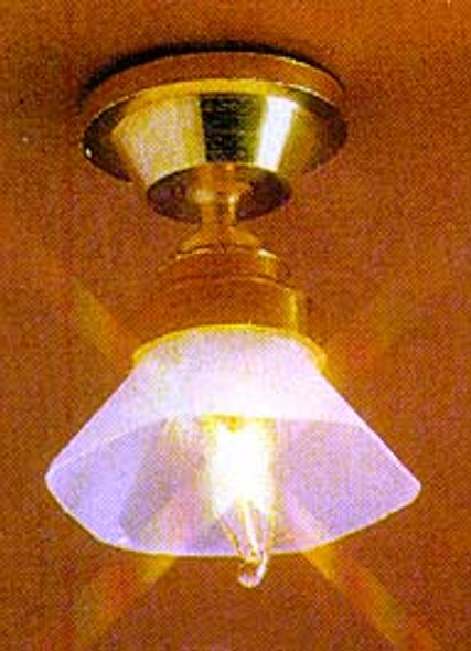 MINIATURE HOUSE - 1 Inch Scale Dollhouse Miniature - Ceiling Lamp 12 Volt (MH849) 783970008497