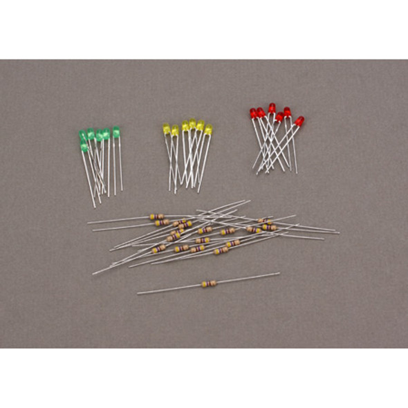 MINIATRONICS - 3mm LED Assortment (18) (All Scales) (1203018) 651261103094