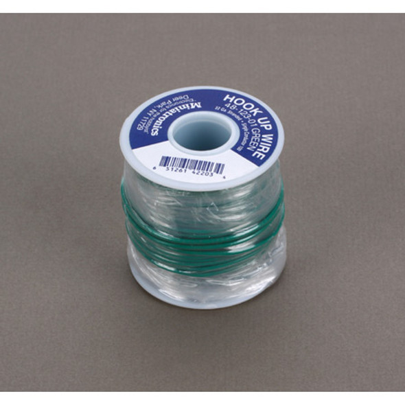 MINIATRONICS - 100 Stranded Wire 22 Gauge Green (All Scales) (4812301) 651261422034