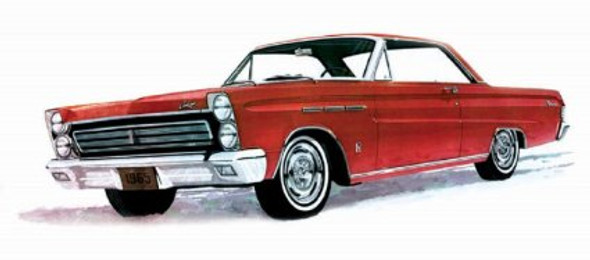 MOEBIUS - 1965 1/25 Mercury Comet Cyclone Plastic Model Car Kit (1210) 854006005060