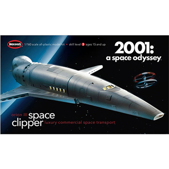 MOEBIUS - 1/160 2001 Space Clipper Orion Plastic Model Space SyFy Kit (20012) 895137001422