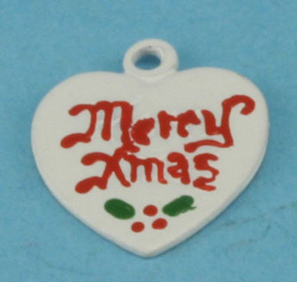 MULTI MINIS - 1 Inch Scale Dollhouse Miniature - Heart Tree Christmas Ornament (MUL2759) 749939604193