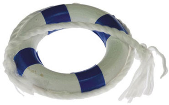 MULTI MINIS - 1 Inch Scale Dollhouse Miniature - 2 Inch Life Preserver Ring Blue (MUL4044B) 749939609112