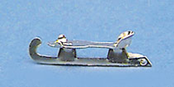 MULTI MINIS - 1 Inch Scale Dollhouse Miniature - Ice Skates Silver (MUL422) 749939610323