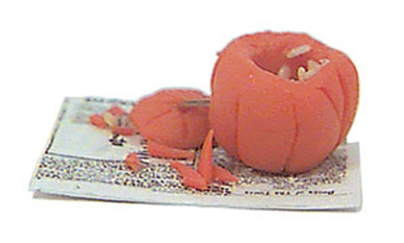 MULTI MINIS - 1 Inch Scale Dollhouse Miniature - Carved Pumpkin (MUL4357) 749939611337