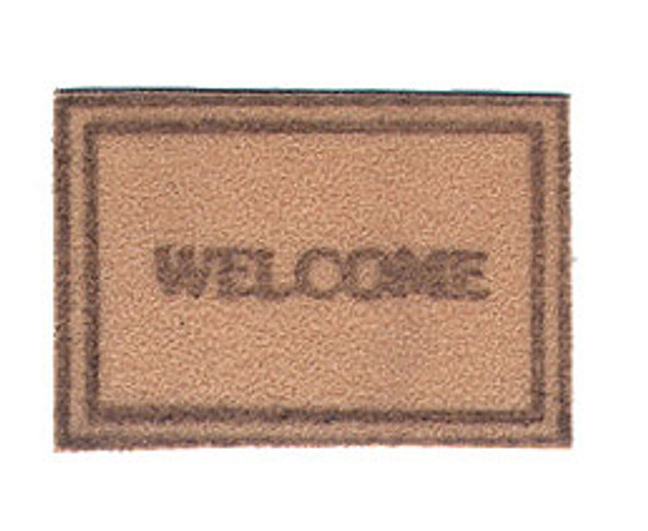 MULTI MINIS - 1 Inch Scale Dollhouse Miniature - Welcome Mat (MUL4869) 749939615328