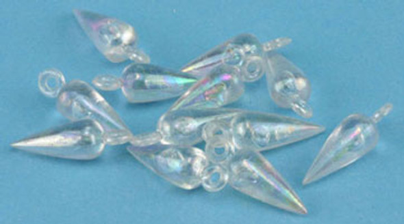 MULTI MINIS - 1 Inch Scale Dollhouse Miniature - Large Icicle 12 pcs (MUL4949) 749939615960