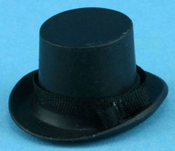 MULTI MINIS - 1 Inch Scale Dollhouse Miniature - Top Hat Black (MUL5392BK) 749939618596