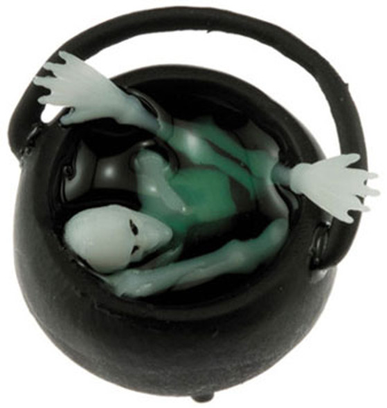 MULTI MINIS - 1" Scale Dollhouse Miniature - Witches Brew with Skeleton (5580) 749939620346