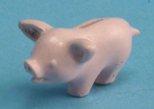 MULTI MINIS - 1" Scale Dollhouse Miniature - Piggy Bank, Asst Pink And Blue (956B) 749939621640