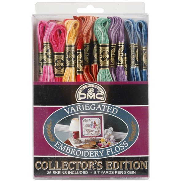 DMC - Embroidery Floss Pack 8.7yd-Variegated 36/Pkg (117f25-Pk36) 077540382101