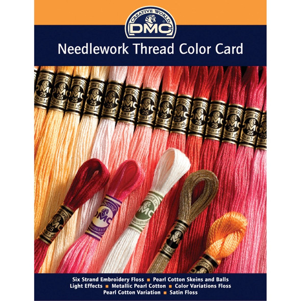 DMC - Needlework Threads Printed Color Card - (Colorcrd) 077540183142