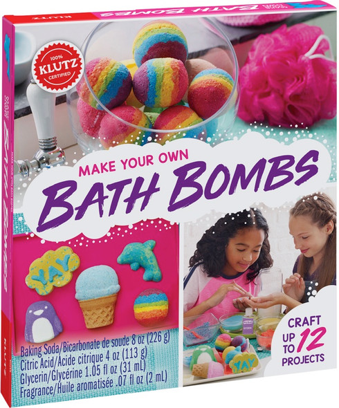 KLUTZ - Make Your Own Bath Bombs - (K815880) 730767158804