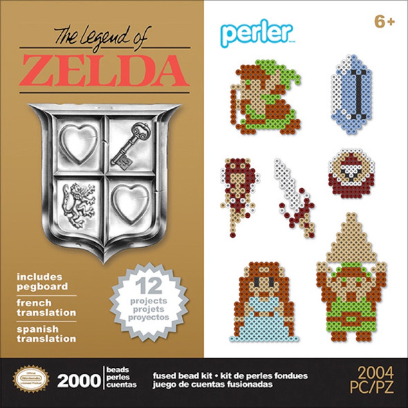 PERLER - Fused Bead Kit-Legend Of Zelda (80-54244) 048533542444