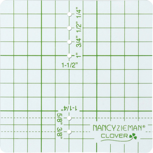 CLOVER - 6-In-1 Stick'n Stitch Guide By Nancy Zieman - (9584) 051221795848