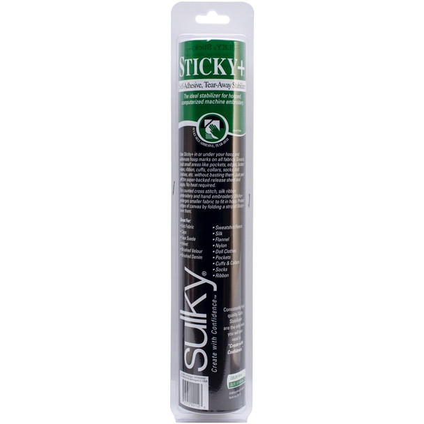 SULKY - Sticky Self-Adhesive Tear-Away Stabilizer Roll-12"X6yd (551-12) 727072551123