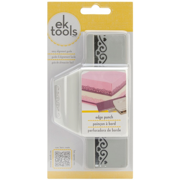 EK SUCCESS - Edge Punch-Scroll & Hearts, 2"X1" (E5440180) 015586965865