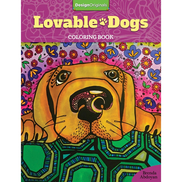 DESIGN ORIGINALS - Lovable Dogs Coloring (DO-01675) 9781497201675