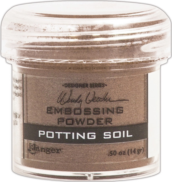 RANGER - Wendy Vecchi Embossing Powder .63oz-Potting Soil (WEP-48053) 789541048053