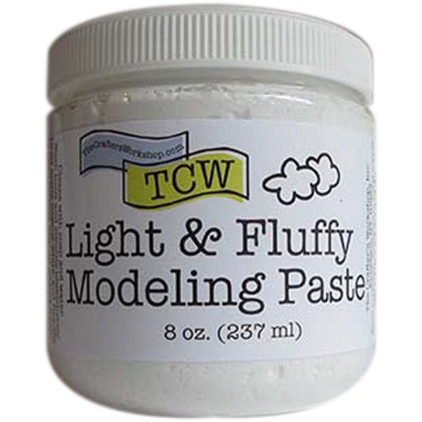 CRAFTERS WORKSHOP - Crafter's Workshop Light Whipped Modeling Paste 8oz - (TCW9004) 842254090044