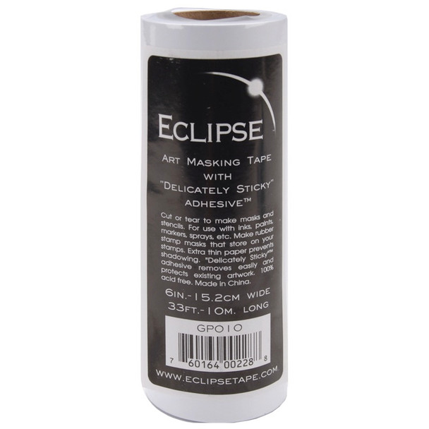 JUDIKINS - Eclipse Art Masking Tape Roll-15.2cmx10 Meters (GP010) 760164002288