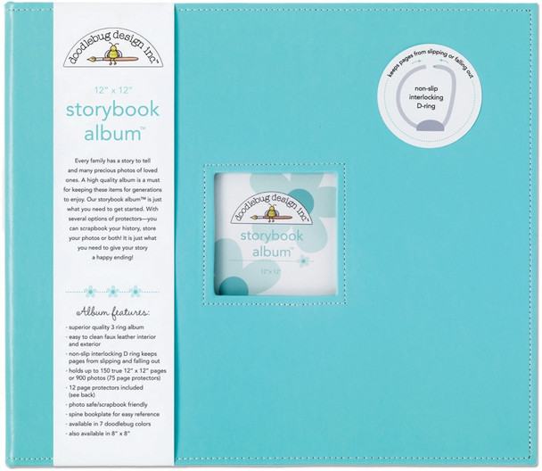 DOODLEBUG - Storybook Album 12"X12"-Swimming Pool (DBSBA12-2727) 842715027275