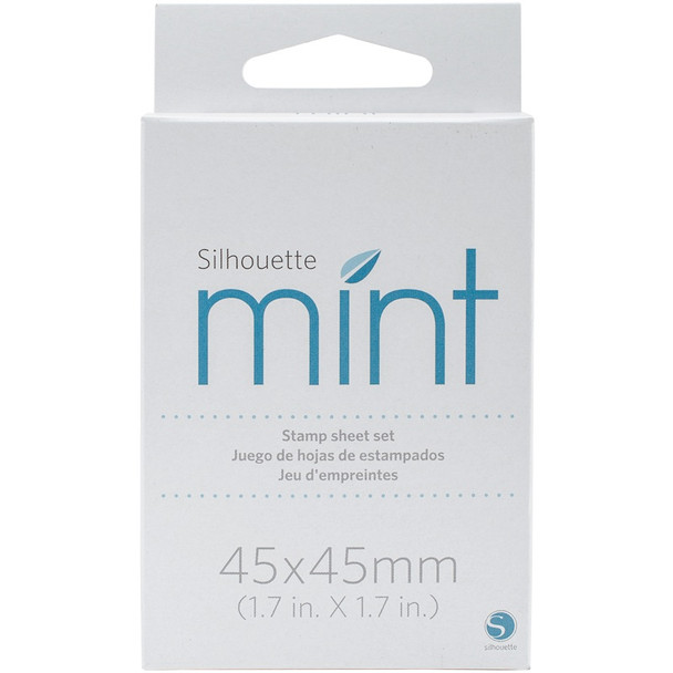SILHOUETTE OF AMERICA - Silhouette Mint Stamp Sheets 1.75"X1.75" 2/Pkg - (STMP4545) 814792018378