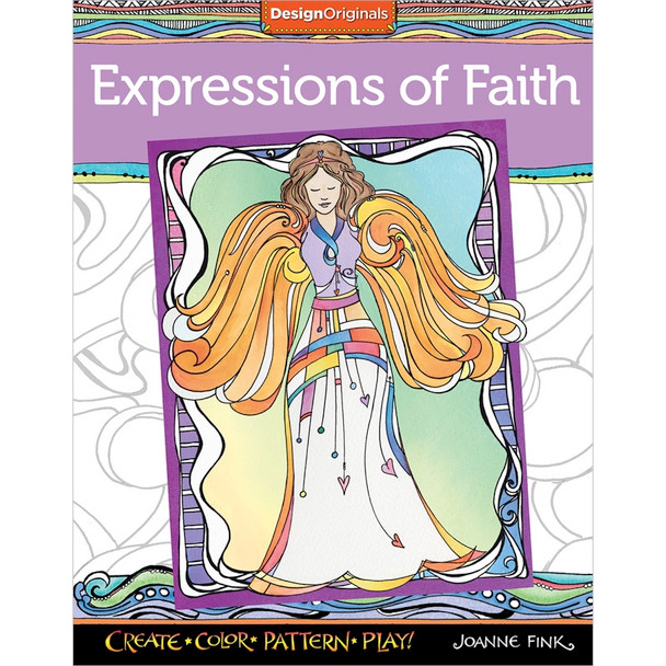 DESIGN ORIGINALS - Expressions Of Faith Coloring Book (DO-5618) 9781497200838