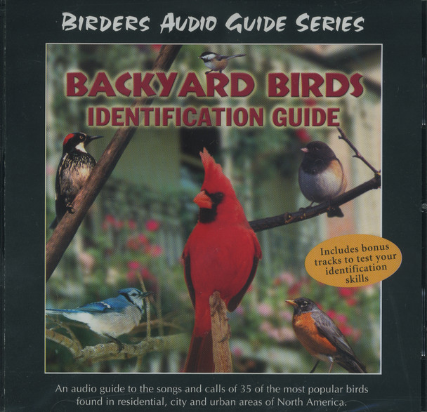 NATURESCAPES MUSIC - Backyard Birds Identification Guide Audio CD (NS049) 600638004922