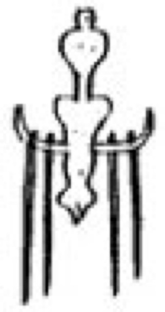 OLDE MOUNTAIN MINIATURES - 1" Scale Dollhouse Miniature - Skewer Set (G134)