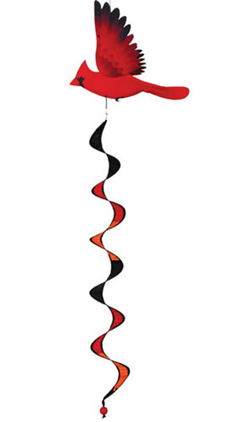 PREMIER DESIGNS - North American Cardinal - Twister Wind Garden Spinner (PD23147) 630104231477