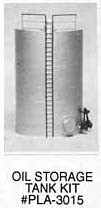PLASTRUCT - (O Scale) - Oil Storage Tank Kit (3015) 764050030157