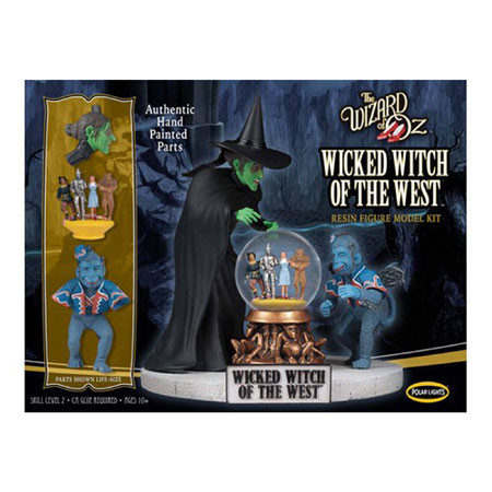POLAR LIGHTS - 1/8 Scale Wicked Witch of the West, Resin Figure/Painted Model Kit (942) 849398009390