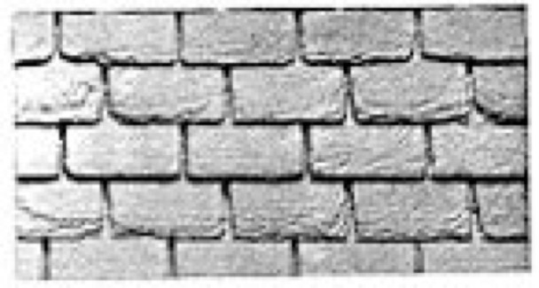 PRECISION PRODUCTS (1 INCH SCALE) - Slate Roof 1/4 Inch Scale (1424)