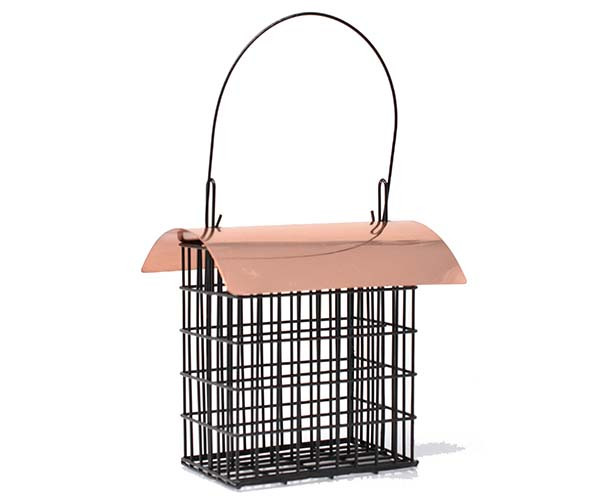 SONGBIRD ESSENTIALS - Deluxe Double Suet Cage w/Copper Roof (SE105) 645194778429