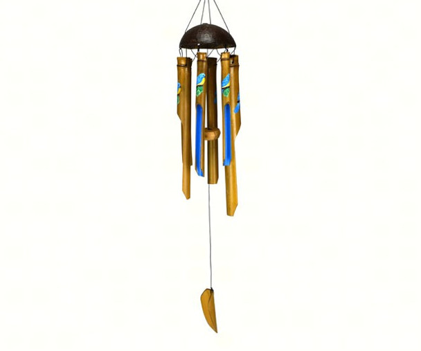 SONGBIRD ESSENTIALS - Bluebird Small Simple (Decorated Design) - Bamboo Chime SE3361048 645194777866