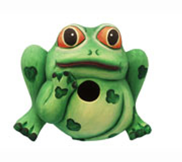 SONGBIRD ESSENTIALS - Frog Shaped Birdhouse SE3880035 645194773813