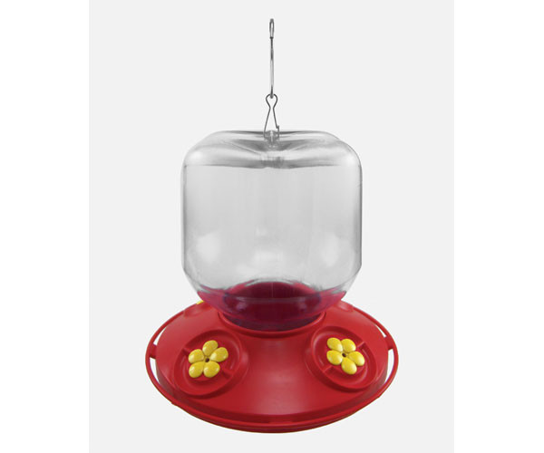 SONGBIRD ESSENTIALS - Dr. JB's Switchable 32 oz. w/Yellow Flowers Feeder (Bulk) Hummingbird Feeder (SE6029) 645194060296