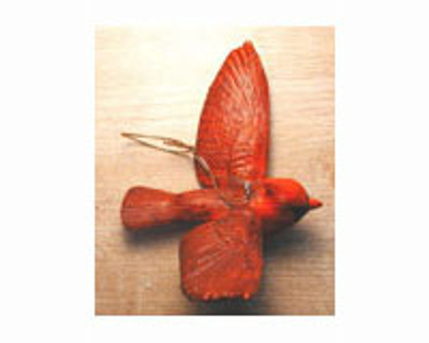 SONGBIRD ESSENTIALS - Flying Cardinal Ornament (Christmas) SEFWC126 645194770935