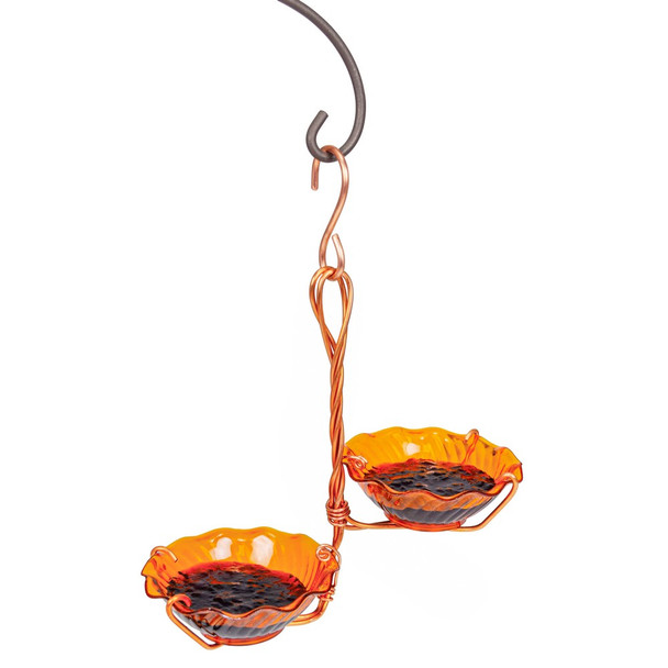 SONGBIRD ESSENTIALS - Copper Oriole Jelly Feeder - Double Cup SEHHORDC 645194770409