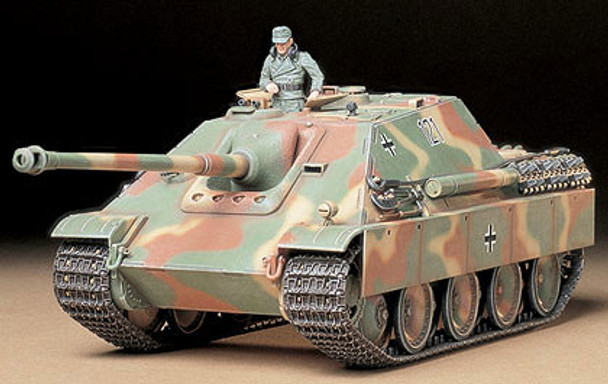 TAMIYA - Ger. Jagdpanther Late Version 1/35 Scale Plastic Model Kit (35203) 4950344352036