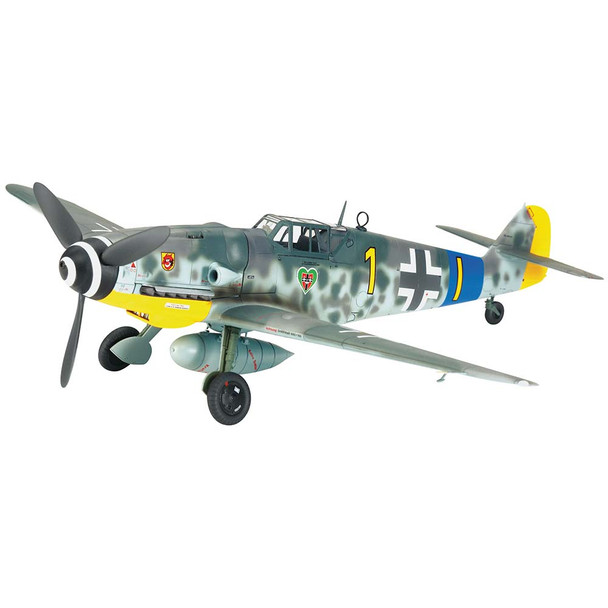 TAMIYA - 1/48 Messerschmitt Bf 109 G-6 Plastic Model Plane Kit (61117) 4950344611171