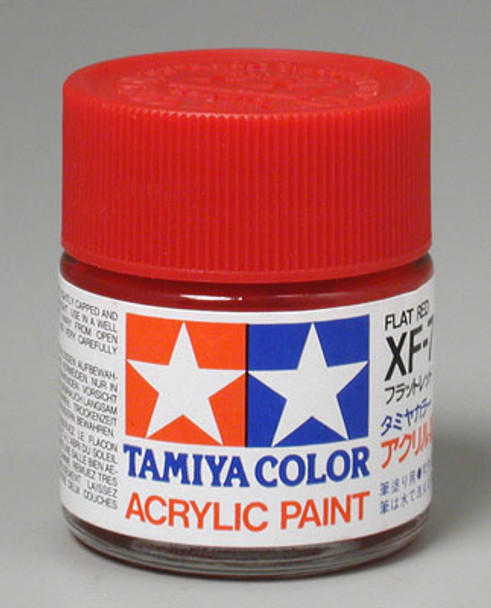 TAMIYA Acrylic XF7 Flat, Red 23ml (81307) 49376272