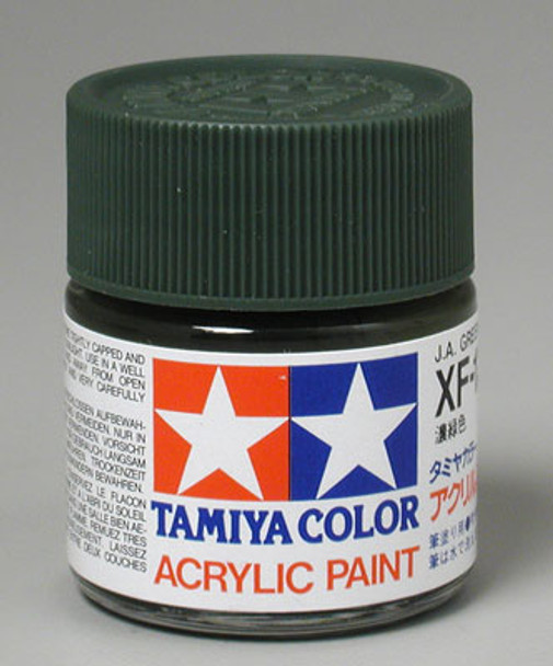 TAMIYA Acrylic XF11 Flat, Jungle Green 23ml (81311) 49376319