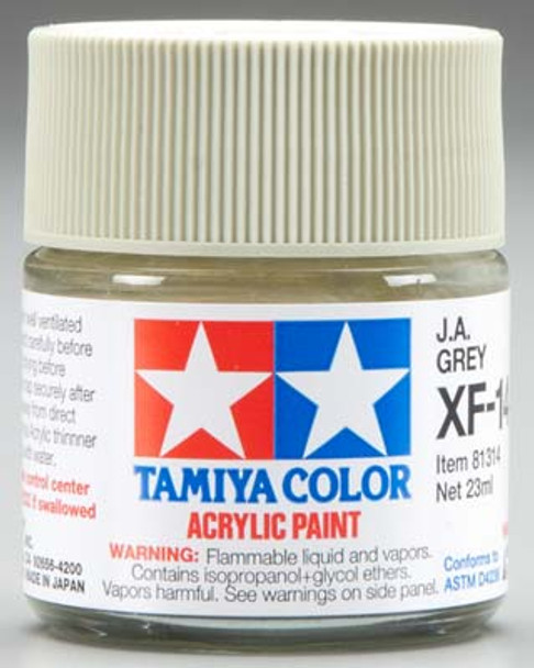 TAMIYA Acrylic XF14 Flat, J.A.Gray 23ml (81314) 49376340