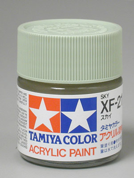TAMIYA Acrylic XF21 Flat, Sky 23ml (81321) 49376418