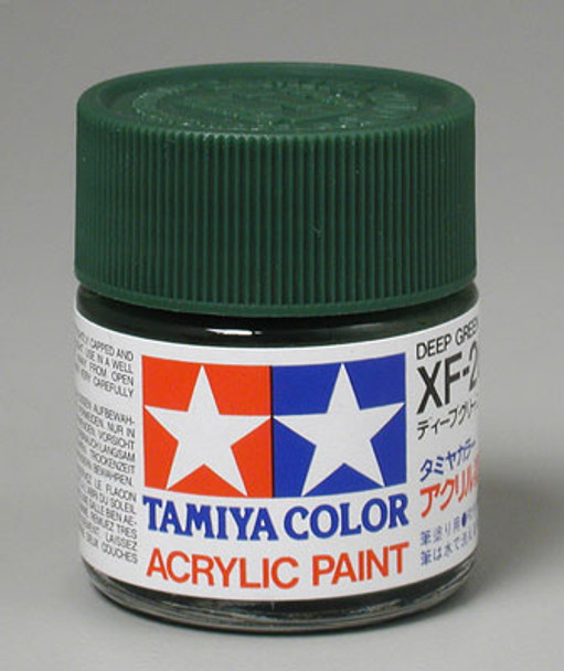 TAMIYA Acrylic XF26 Flat, Deep Green 23ml (81326) 49376463
