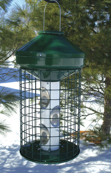 VARI- Wire Cage (Squirrel Proof) Mixed Seed Wild Bird Feeder - 3 Gal. No Pole (VCAV1MNP) 739305105614