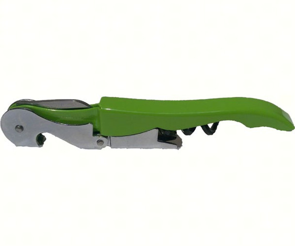 WINE GIFT ESSENTIALS - Green Unprinted Corkscrew (WE305UP) 645194610361