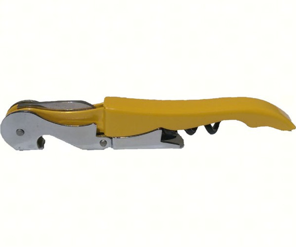 WINE GIFT ESSENTIALS - Yellow Unprinted Corkscrew (WE306UP) 645194610378